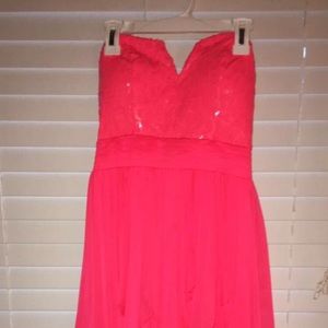 Cora strapless dress